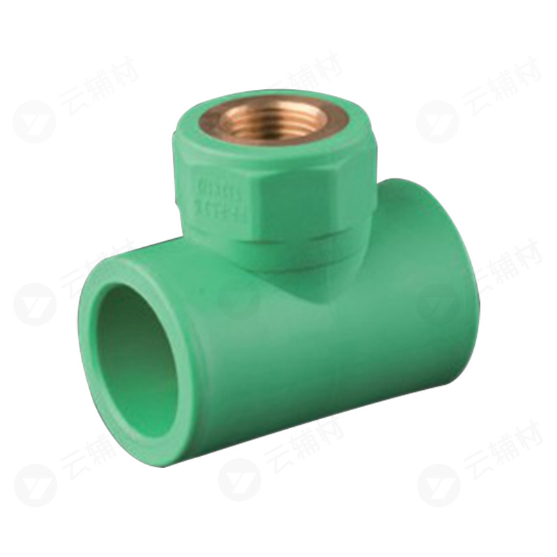 柏可威绿色PPR 内螺三通25*3/4