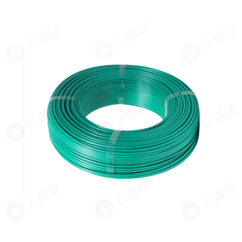 武汉二厂ZCBV4.0^阻燃电线 绿色 100米