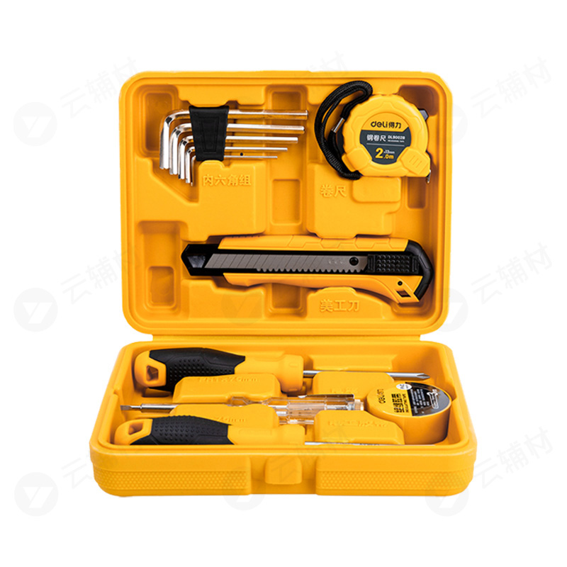 得力家用工具组套DL1011J（11件基本工具）