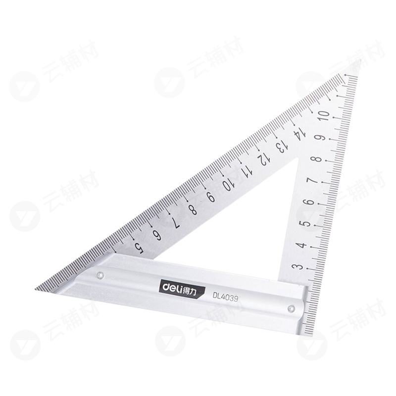 得力三角尺DL4039150mm