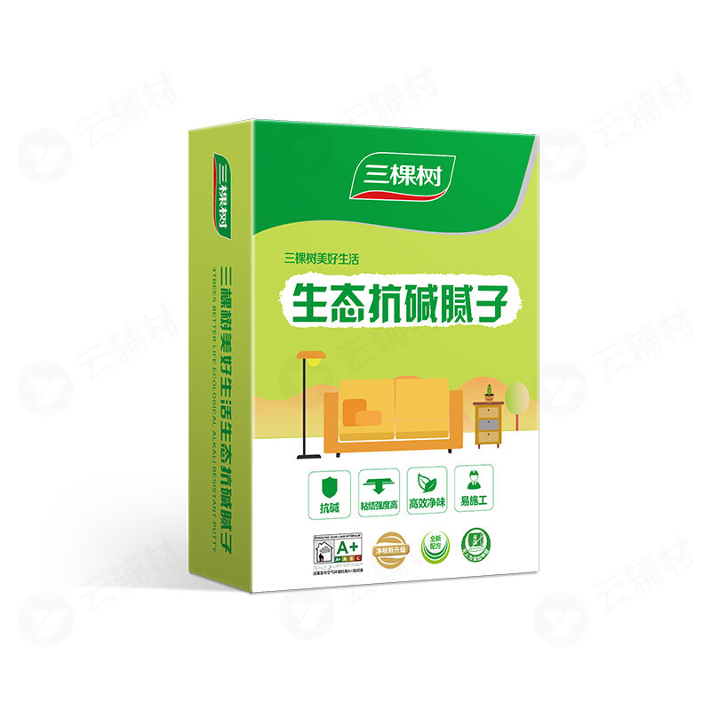 三棵树 美好生活生态抗碱腻子（中性）20KG