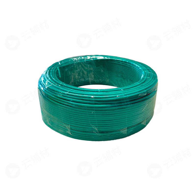 武汉二厂JZBV2.5^双层阻燃电线 绿色 100米